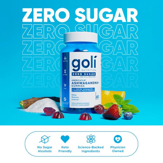 Zero SugarAshwagandha+ Gummies